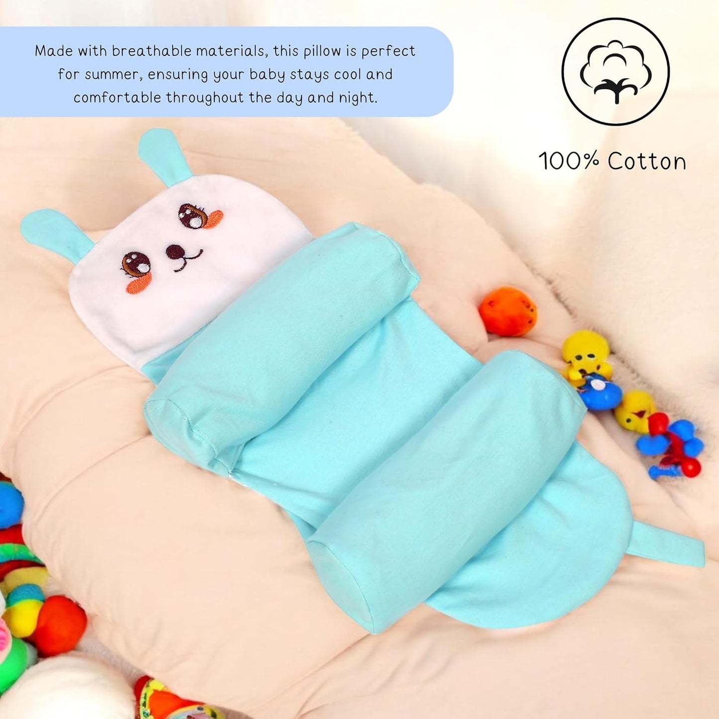 Premium Organic Baby Pillow™