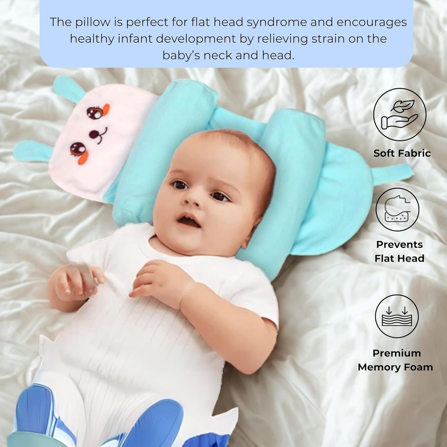 Premium Organic Baby Pillow™